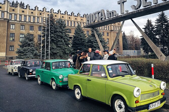 1.5h Crazy Guides' Communism Tour of Nowa Huta in Classic Car - The ride from central Krakow to Nowa Huta