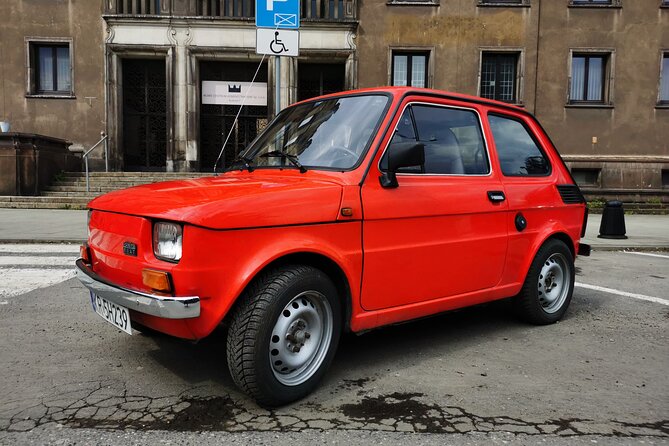 1.5h Crazy Guides' Communism Tour of Nowa Huta in Classic Car - Timing, comfort, and practical limits
