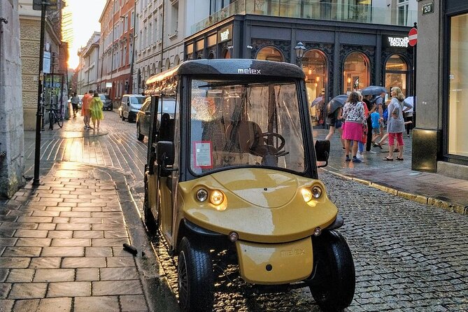 1-Hour Tour to Krakow's Old Town by Electric Golf Cart - What the $19.28 price really buys you