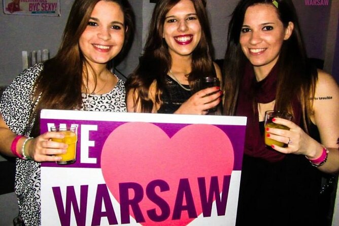 #1 Pub Crawl Warsaw with Optional Premium 1 Hour Open Bar - Finishing at a Warsaw Nightclub