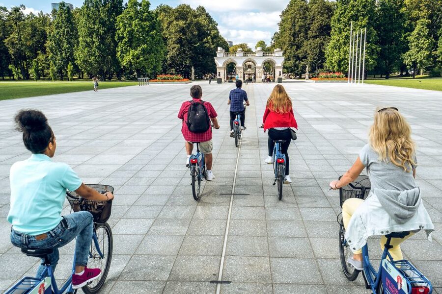 3-Hour Guided Cycling Tour of Warsaw - Starting near Old Town at Koźla Street