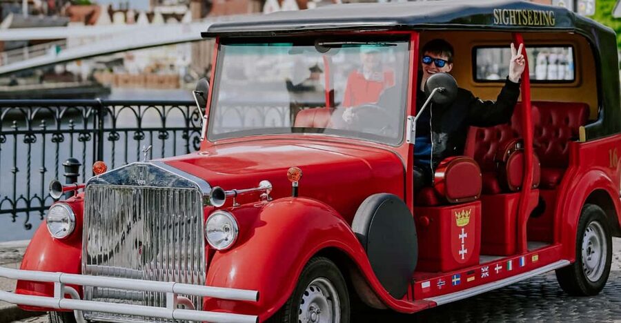 60 min of sightseeing in retro cars, Gdansk - How the 60-minute ride unfolds