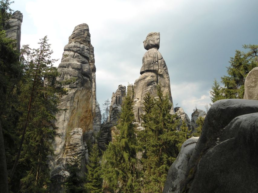 Adršpach: The Chronicles of Narnia Tour with Guide - The waterfall that impressed Goethe