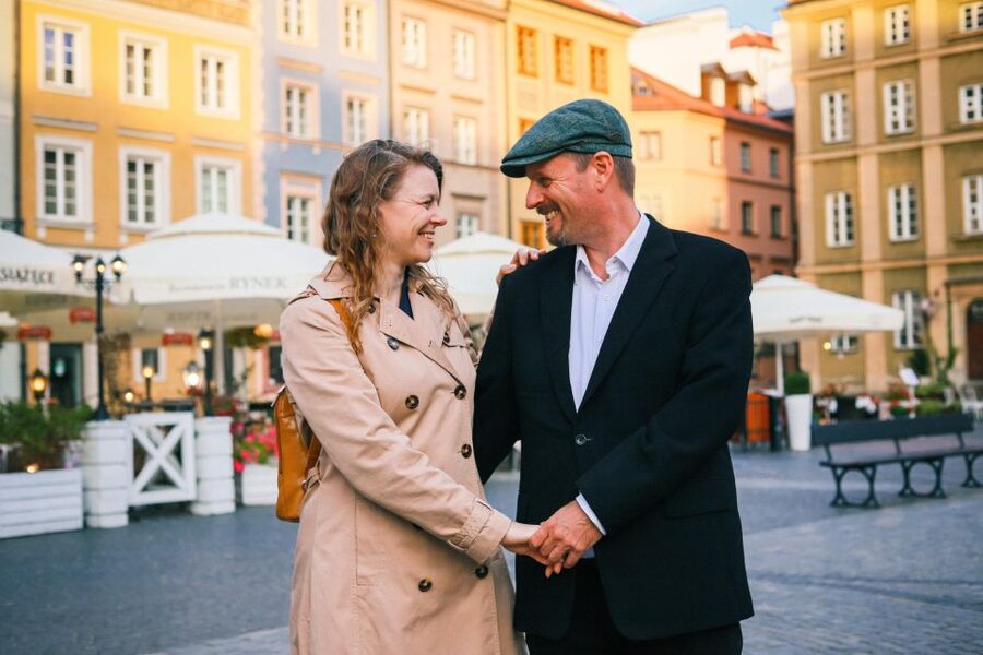 Amazing photo walk through the Old town of Warsaw - What you receive after the session