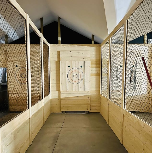 Axe Throwing Experience in Gdansk - Practice time that suits mixed-ability groups