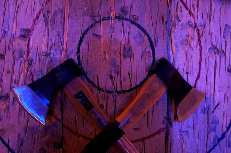 Axe Throwing Experience in Gdansk - The private track and the social side