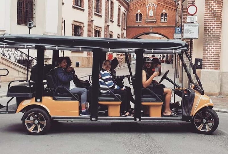 City Tour Cracow golf car plus Cruise on the Vistula River. - A Fast, Useful Introduction to Krakow