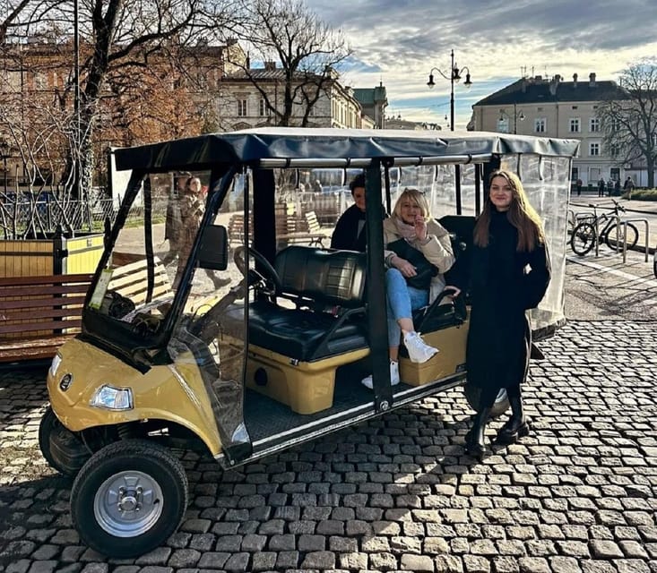 City Tour Cracow , golf car . Private full tour !! - Bernatek Bridge and the move into Podgórze