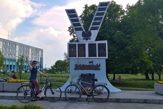 Communist Bike Tour of Nowa Huta - Pedaling through Nowa Huta’s green spaces