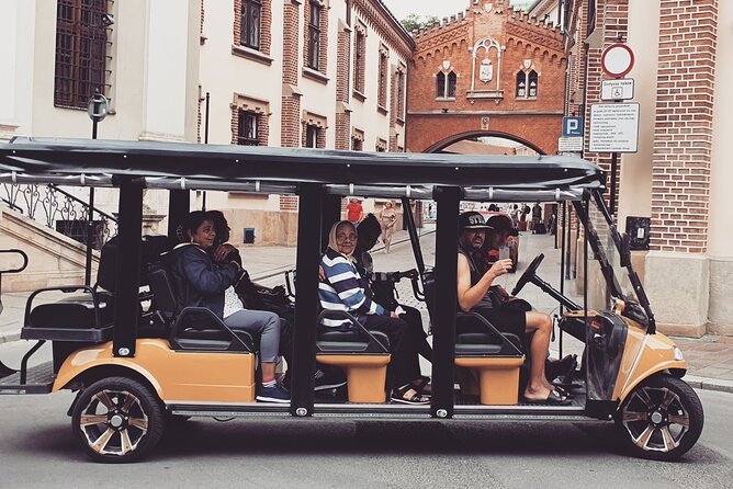 Cracow guided Full tour by Golf Cart-Family Discount - Seeing Schindler’s Factory from the outside