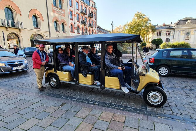 Cracow guided Full tour by Golf Cart-Family Discount - Stare Miasto, from the city walls to Wawel