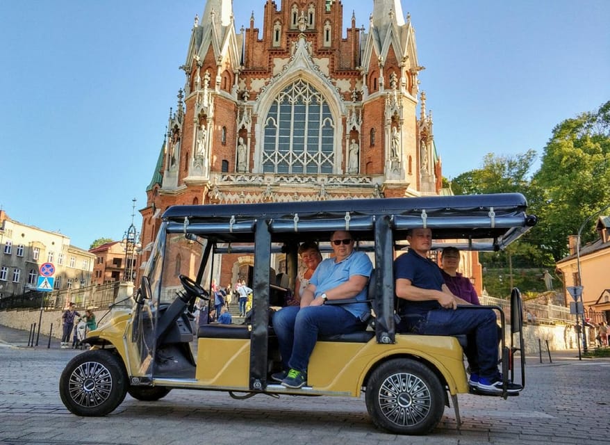 Cracow: Jewish Quarter and Ghetto Sightseeing Golf Cart Tour - Key points to know before booking