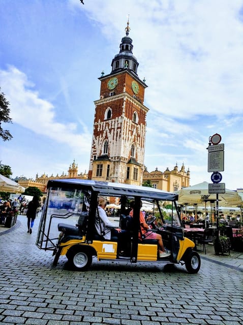 Cracow: Jewish Quarter and Ghetto Sightseeing Golf Cart Tour - Following the wartime route into the former ghetto