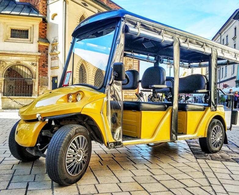 Cracow: Jewish Quarter and Ghetto Sightseeing Golf Cart Tour - A moving look at art and public monuments