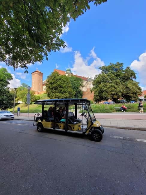 Cracow sightseeing tour by electric golf cart - Key points at a glance
