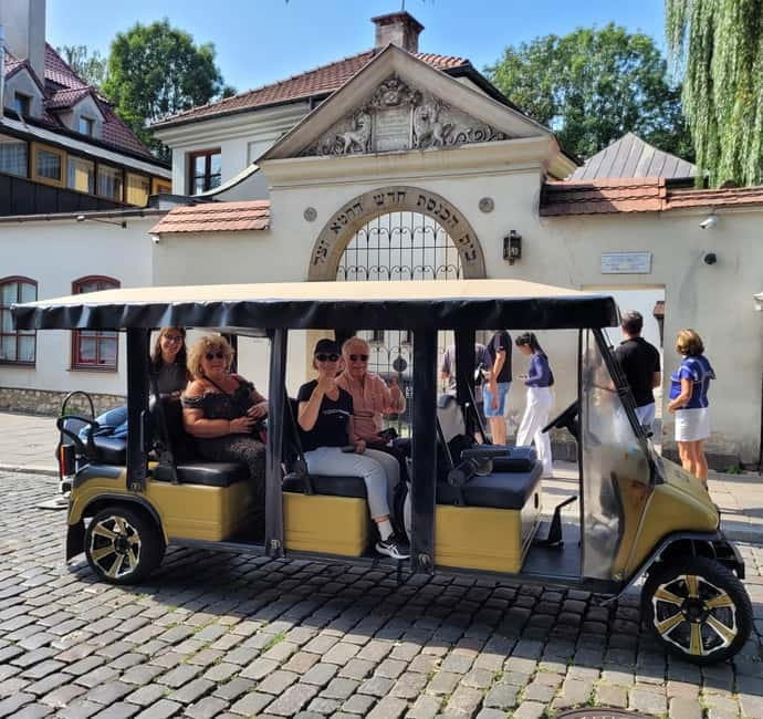 Cracow sightseeing tour by electric golf cart - Starting in medieval Krakow