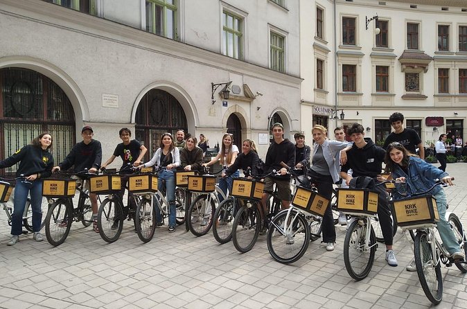 Discover the Jewish Quarter with a Bike Tour - New Square, zapiekanki, and local Kazimierz