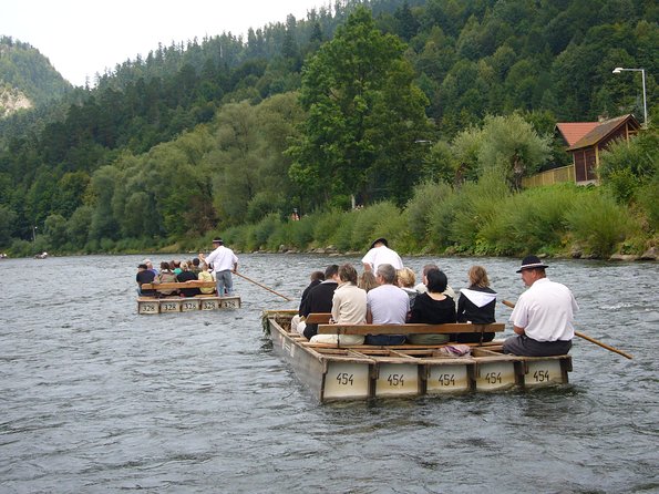 Dunajec River Gorge from Krakow - From Sromowce Niżne to the wooden raft