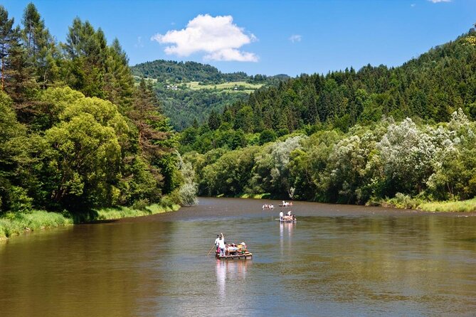 DUNAJEC River Gorge traditional rafting, PRIVATE TOUR from Krakow - Sromowce Niżne and the traditional raft ride