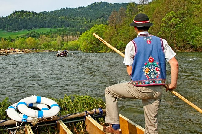 Dunajec River rafting, regular small group tour from Krakow - The Pieniny National Park Setting