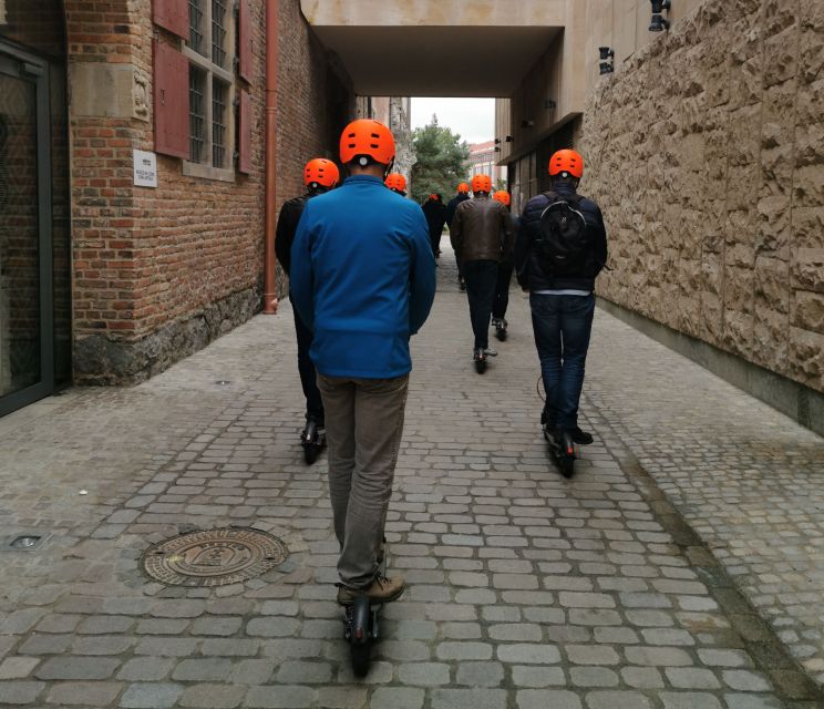Electric Scooter Tour: Jewish Quarter - 2-Hours of Magic! - Crossing toward the Vistula and Bernatka’s Footbridge