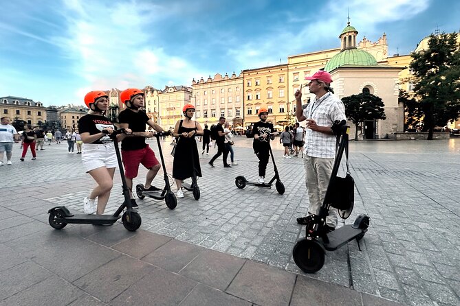 Electric Scooter Tour: Old Town Tour - 1,5-Hour of Magic! - Warsaw Uprising Monument and Krasinski Square