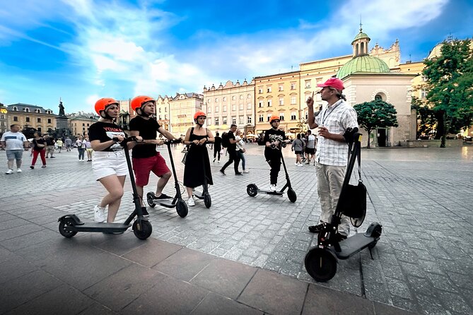 Electric Scooter Tour: Old Town Tour - 1,5-Hour of Magic! - The first minutes: learning to ride before the sights