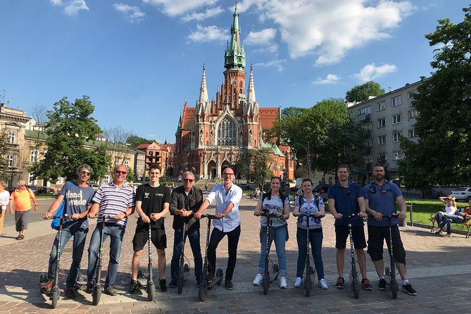 Electric Scooter Tours Kraków - Starting on Librowszczyzna Street