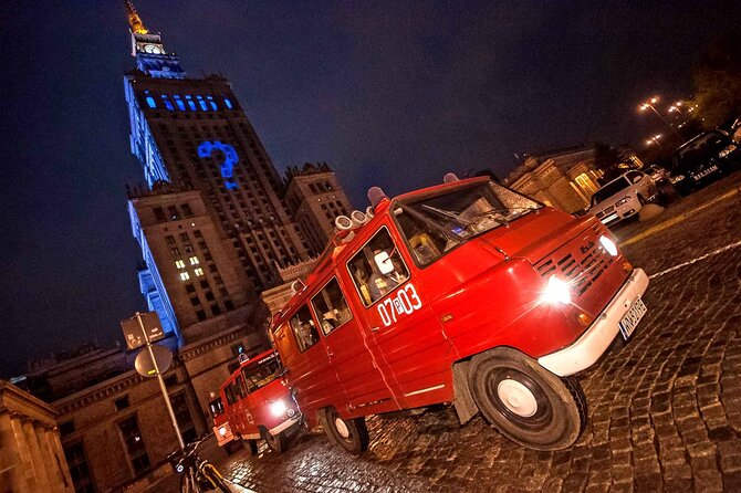 Evening Warsaw - pub and history tour with hotel pickup - Grzybowski Square sets the historical tone