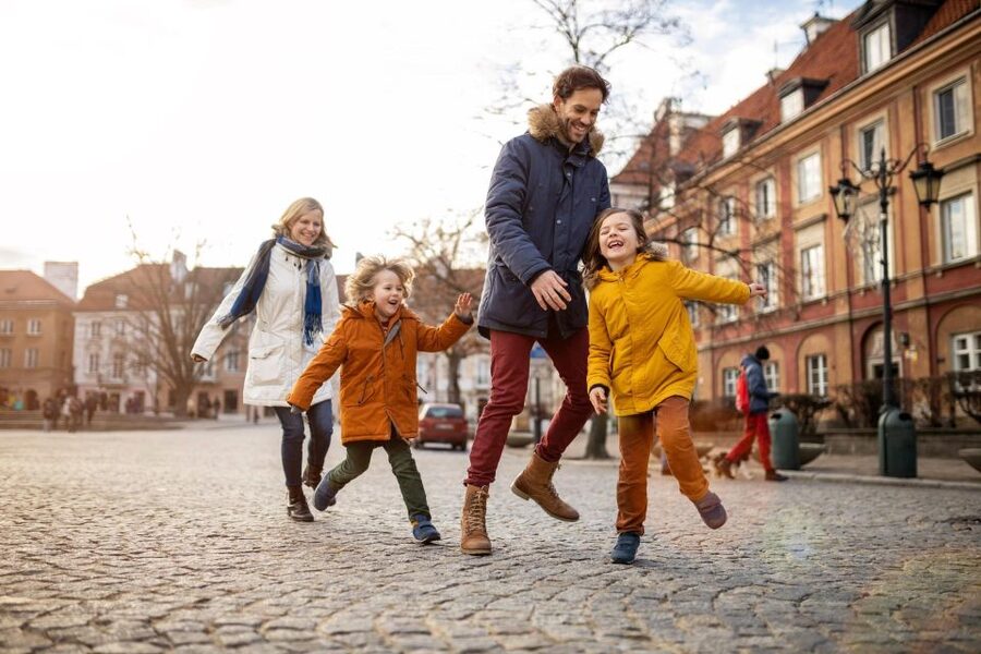 Family Tour of Warsaw Old Town with Fun Activities for Kids - Medieval streets, St John’s Archcathedral, and St Anne’s Church