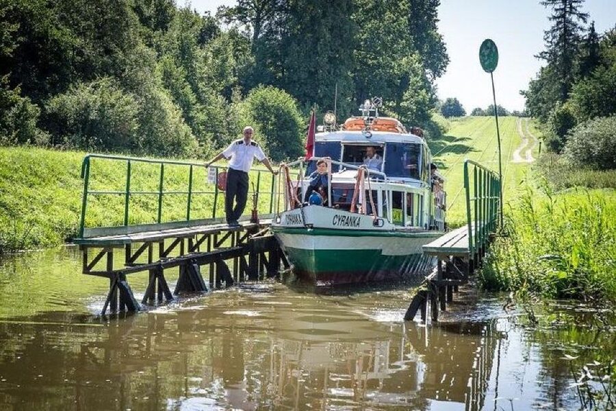 From Gdansk: Elblag Canal Boat Cruise - Buczyniec and the first look at the lifting system