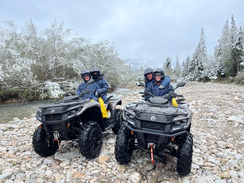 From Krakow: ATV/Snowmobile Ride, Shooting & Hot Springs - Transport, timing, and group size