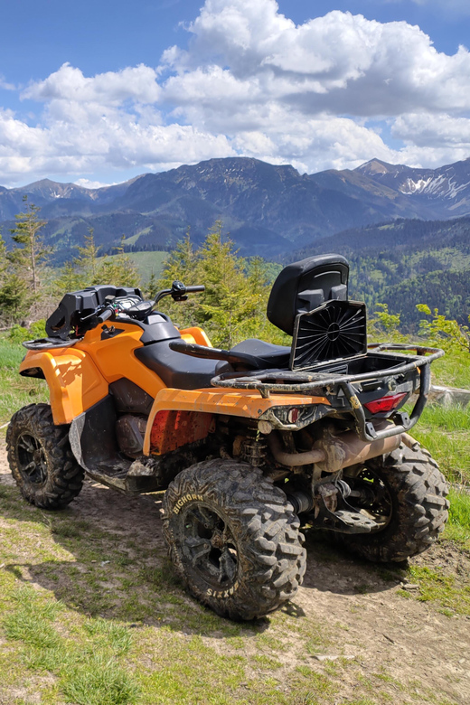 From Krakow: ATV/Snowmobile Ride, Shooting & Hot Springs - The drive south through Chochołów