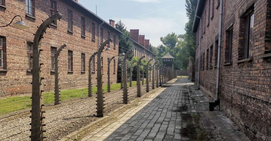 From Krakow: Auschwitz-Birkenau Camp Complex Guided Day Trip - Entering Auschwitz through the main gate