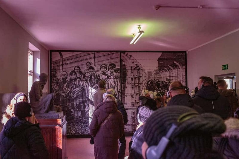 From Krakow: Auschwitz-Birkenau Guided Full-Day Tour - Group size, headsets, and the pace of the visit