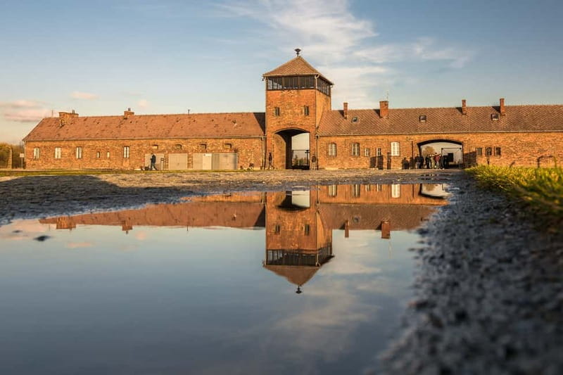From Krakow: Auschwitz-Birkenau Tour with Transportation - Entering Auschwitz Museum
