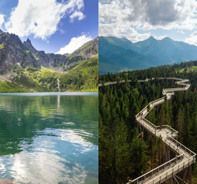 From Krakow: Morskie Oko and Slovakia Treetop Walk - Walking above the Bachledova Valley forest
