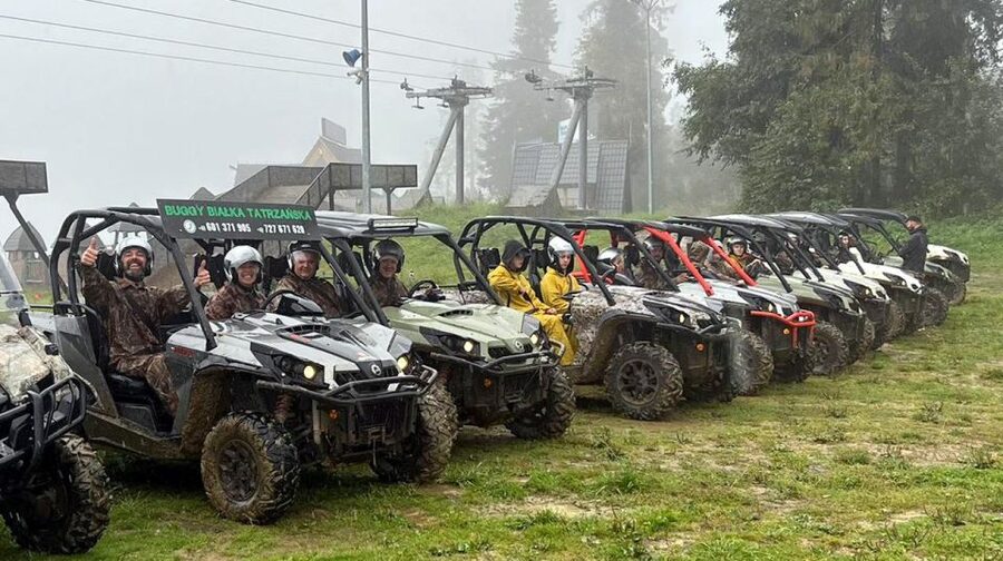 From Krakow: Off-road adventure and relax at thermal baths - Can-Am quads turn the Tatra foothills into an activity
