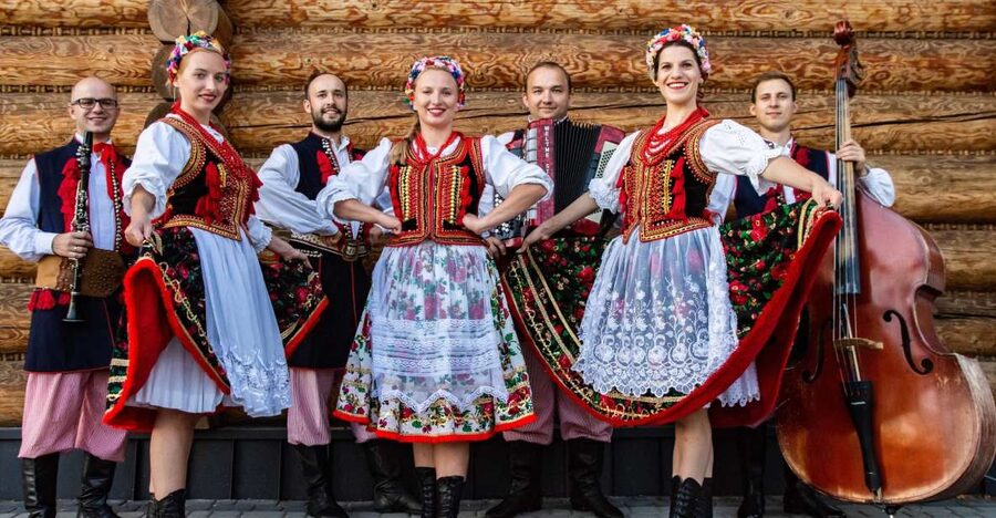 From Krakow: Polish Folk Show with All-You-Can-Eat Dinner - Polish music, costumes, and dancing