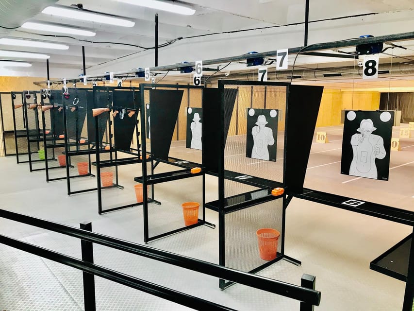 From Krakow: Shooting Range with Round-Trip Transportation - Safety, noise, and comfort for first-time shooters