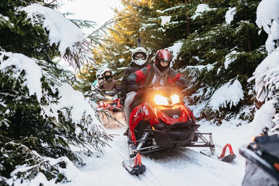From Krakow: Snowmobile Adventure with Thermal Pools Visit - A short stop in Chochołów and a taste of smoked cheese