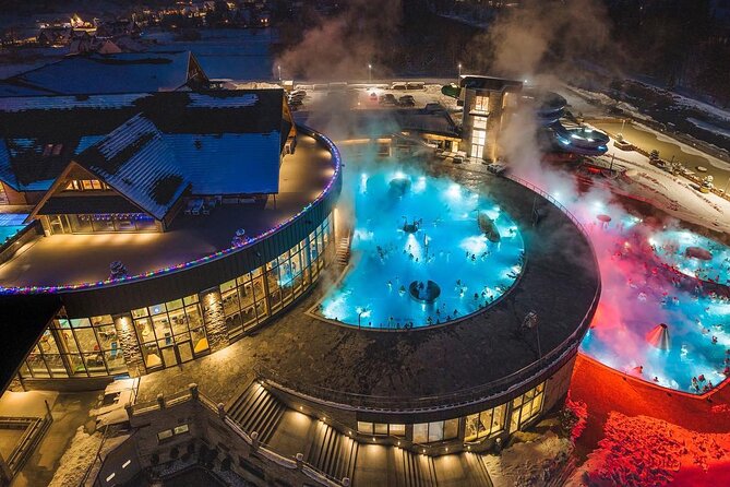From Krakow Snowmobile with Thermal Pools and Hotel Pickup - Three hours at Chocholow thermal pools