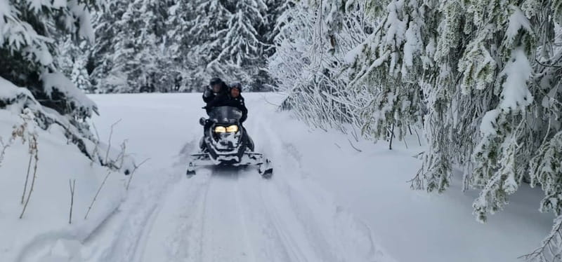 From Krakow: Snowmobile, Zakopane & Chochołowskie Baths - Grilling Oscypek Beside the Fire