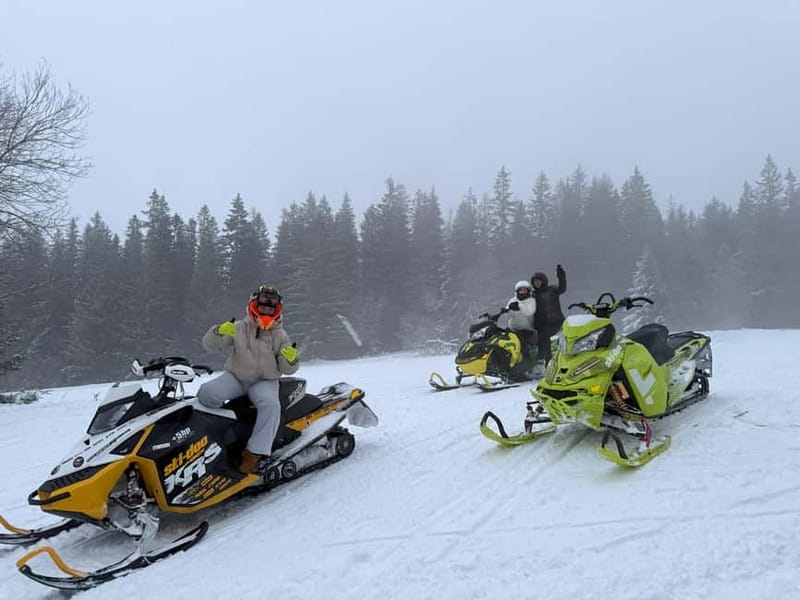 From Krakow: Snowmobile, Zakopane & Chochołowskie Baths - Choosing Between Snowmobiles and Quad Bikes