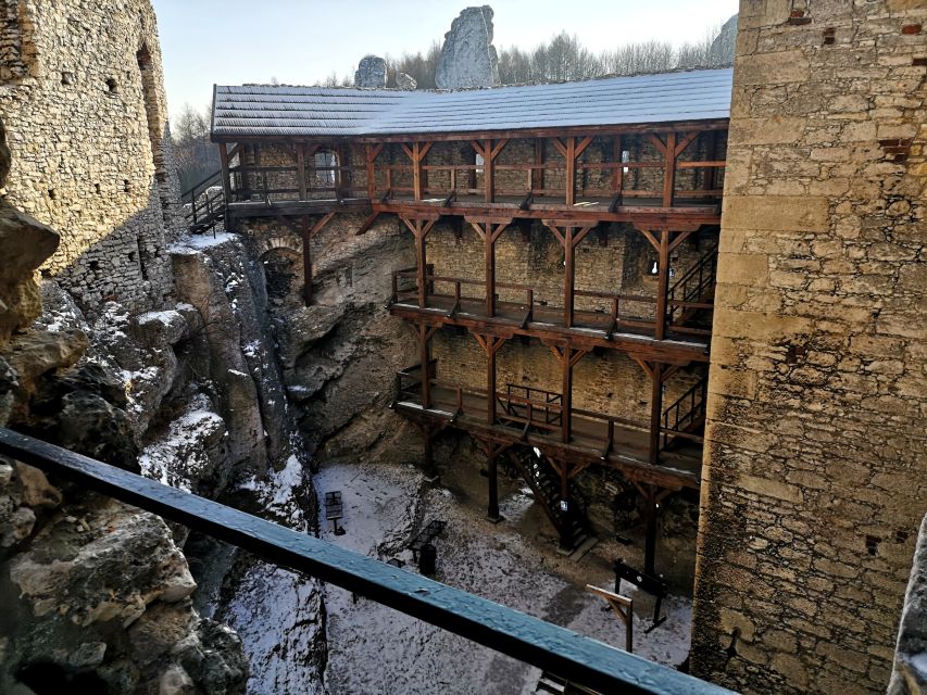 From Krakow: "The Witcher" Ogrodzieniec Castle Private Trip - The lunch stop near the castle