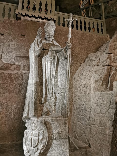 From Krakow: Wieliczka Salt Mine Guided Tour (Hotel Pick-up) - St Kinga’s Chapel is worth the stair work