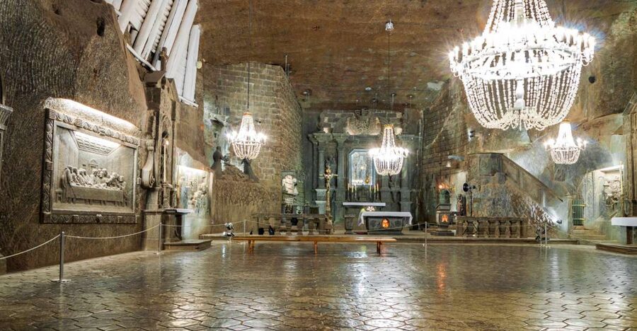 From Krakow: Wieliczka Salt Mine Guided Tour - The Krakow pickup and drive to Wieliczka