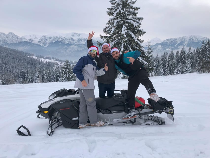 From Krakow: Zakopane Snowmobile NIGHT Ride, Bonfire, - From Krakow to the Tatra foothills