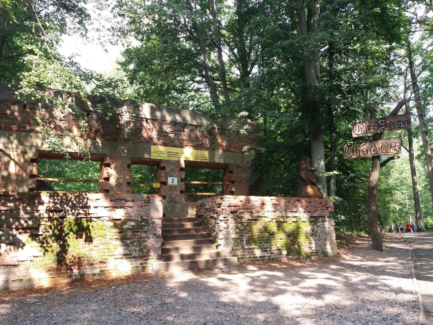 From Warsaw: Tour of the Wolf's Lair, Hitler's HQ by Car - Entering an 800-hectare wartime complex