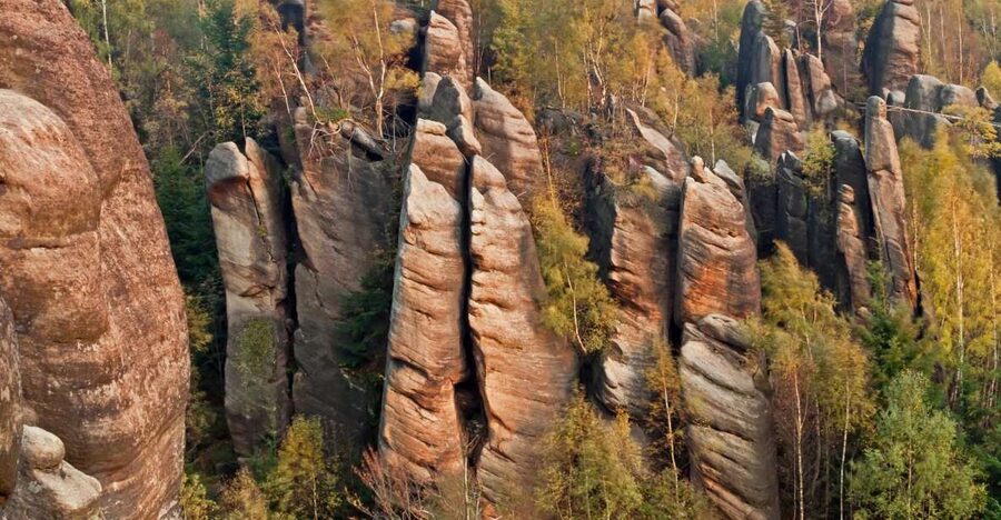 From Wroclaw: Hiking Trail in Rock City Adrspach - The morning pickup from Wroclaw